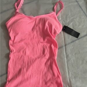 Pink women’s tank top